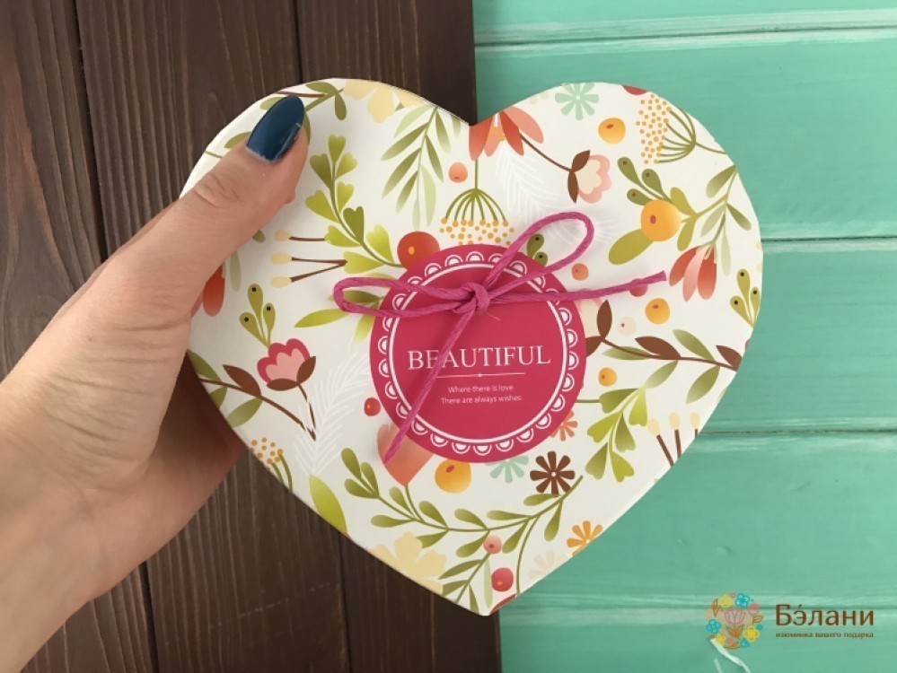 Коробка в виде сердца "Pink Love" | 4