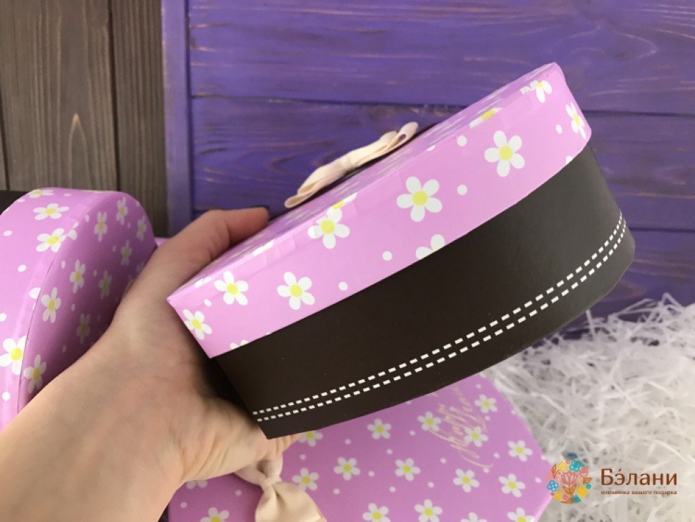 Коробка у вигляді серця "Цукрова Вата" | 2