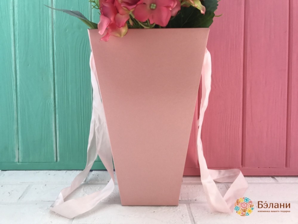 Складная Флористическая Коробка Роз. (плотная)