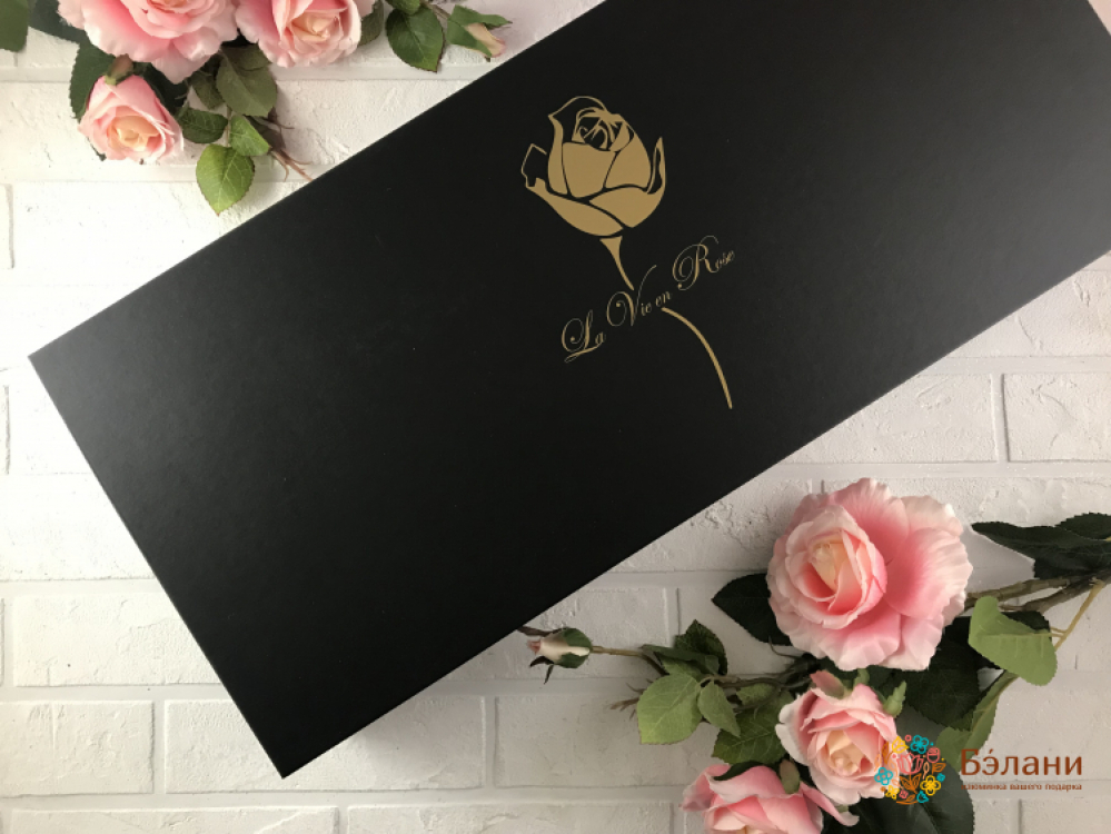 "Пенал" для цветов черный