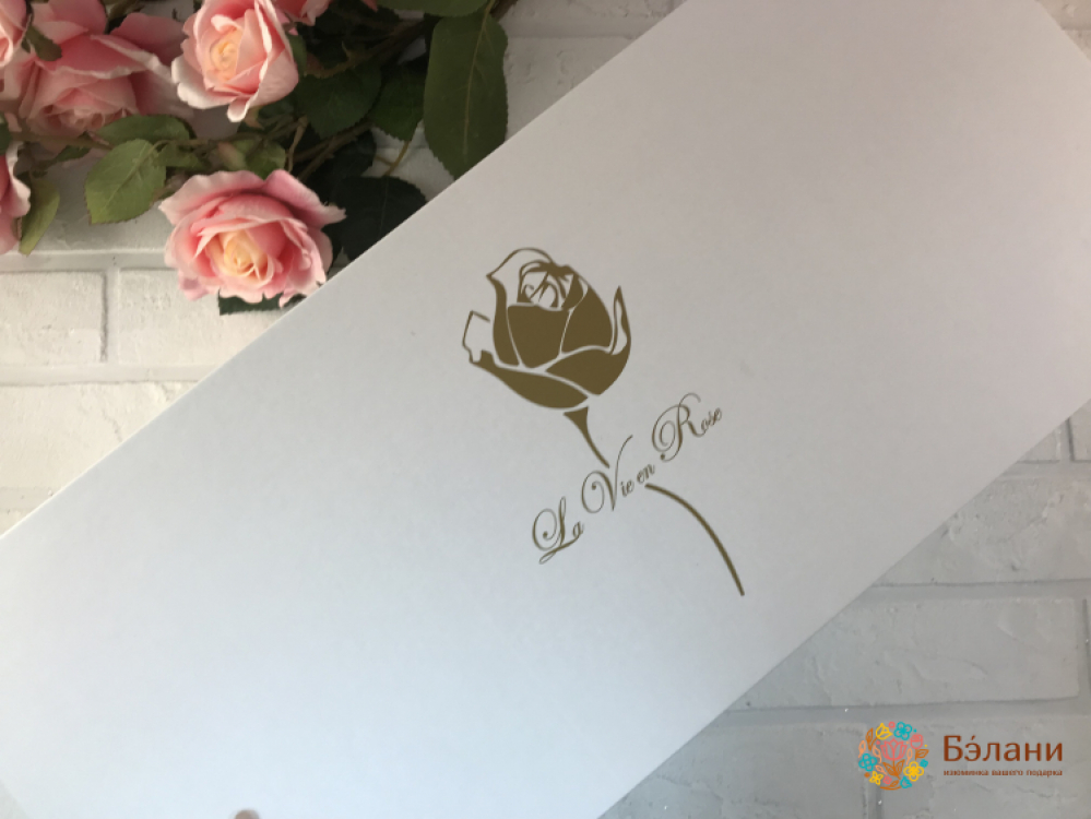 "Пенал" для цветов белый