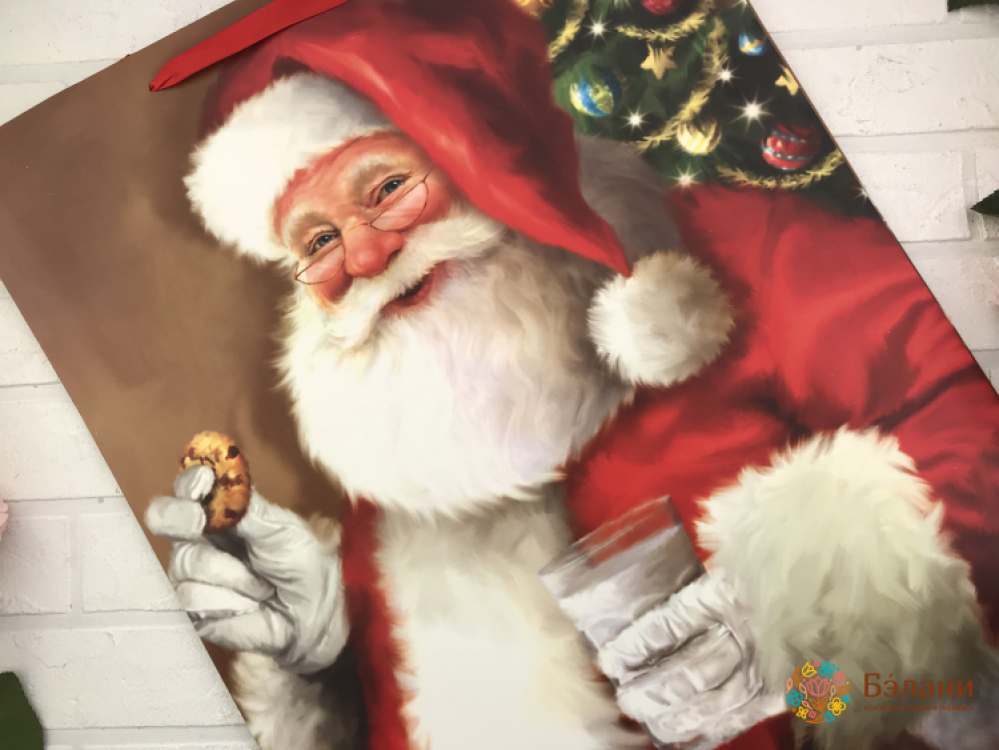 Новогодний пакет "Санта" XL
