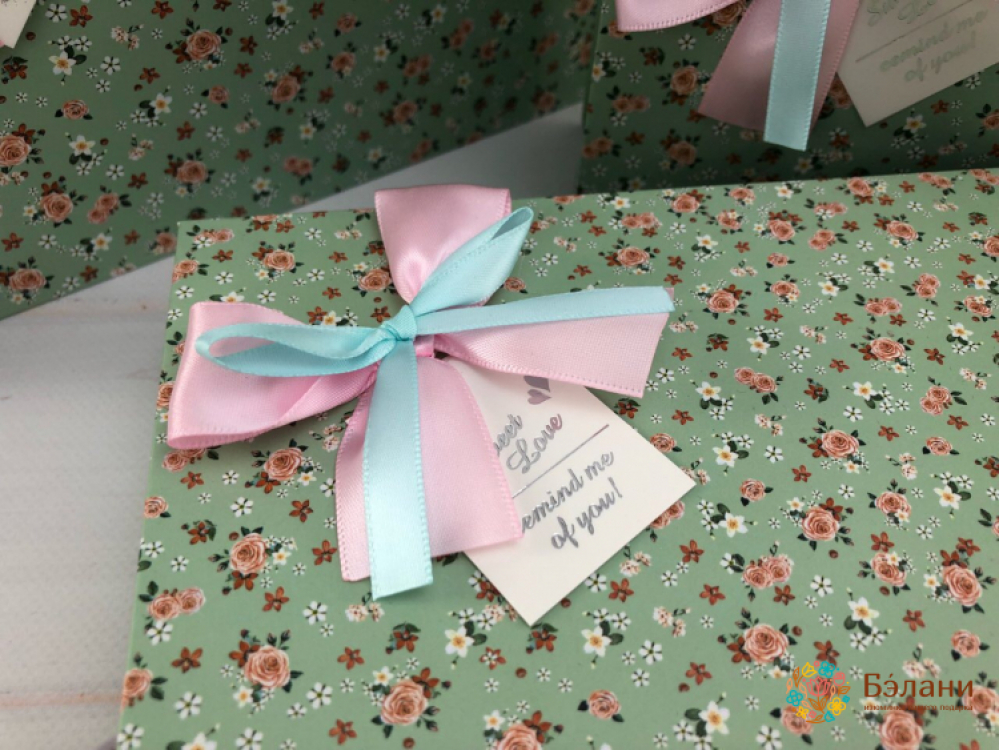 Подарочная коробка "Burlesque" зеленая | 3