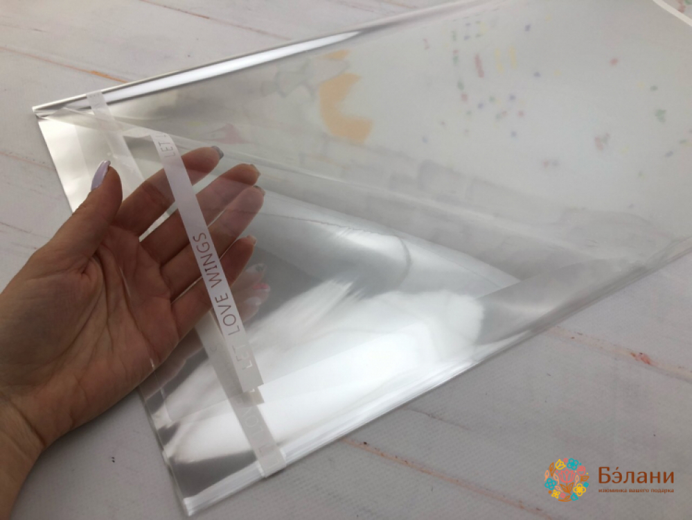 Калька "Wings" белая