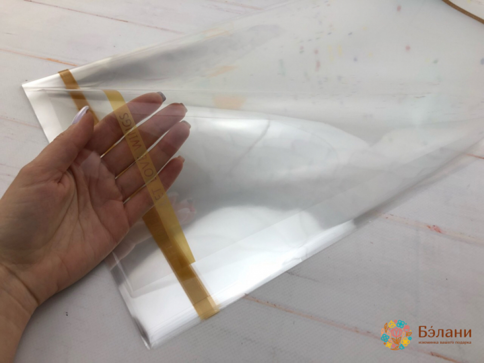 Калька "Wings" золотая