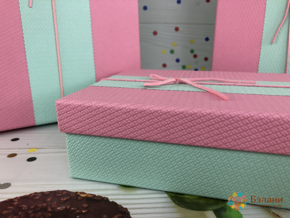 Подарочная коробка "Gum Gum" розовая | 2