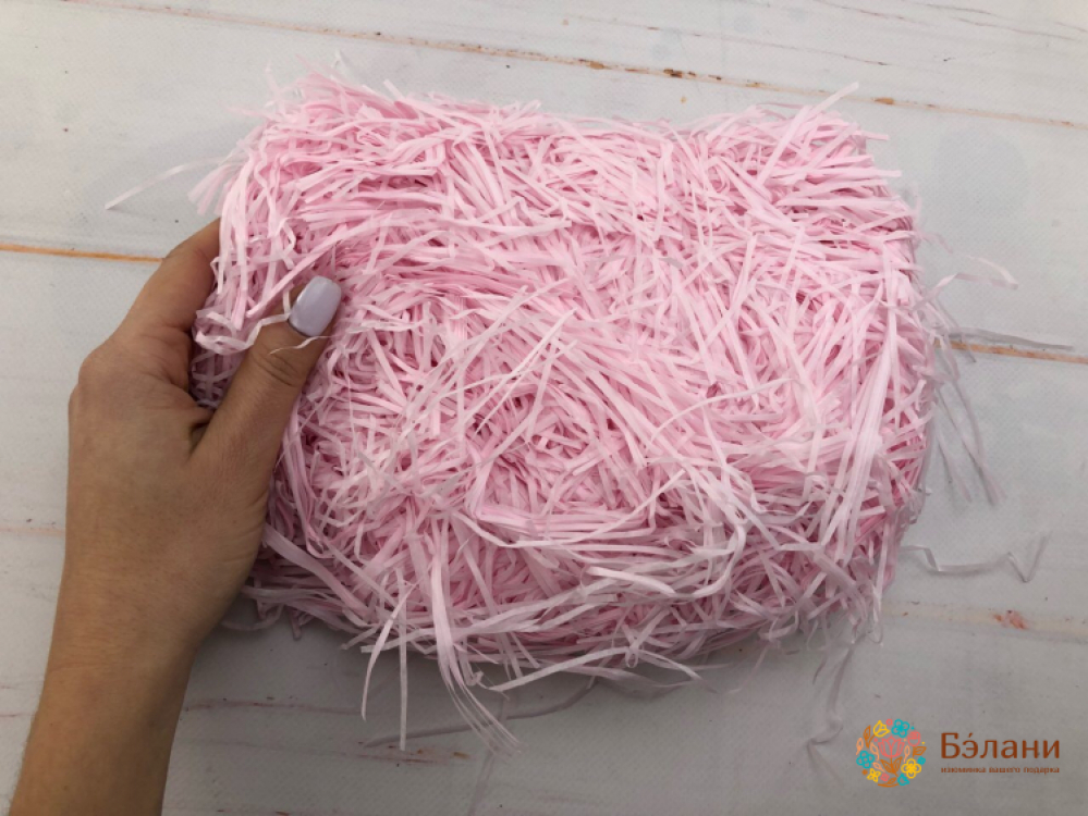 Наповнювач Тішью (100 г.) ніжно-рожевий