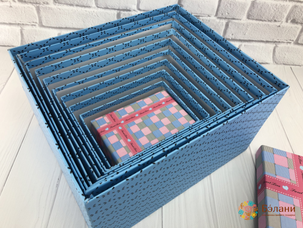 Подарочная коробка 10шт "Sweet Love" | 2