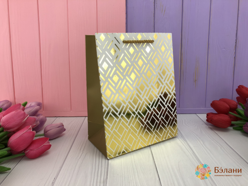 Подарункові пакети "Golden Figures" L