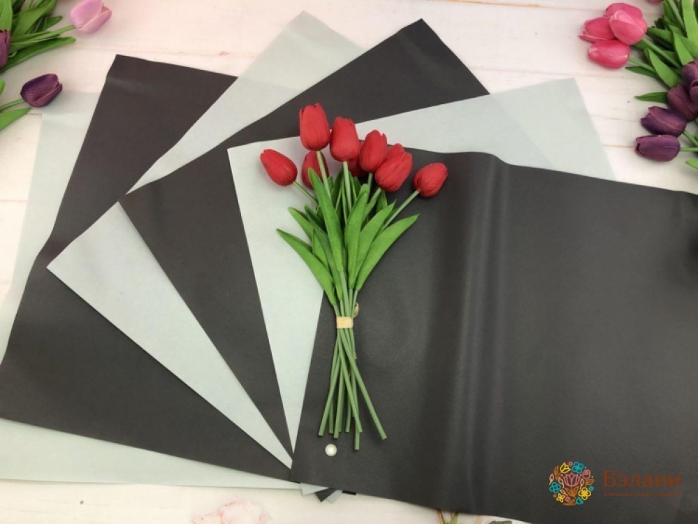 Калька "Віяло" сіро-сиза