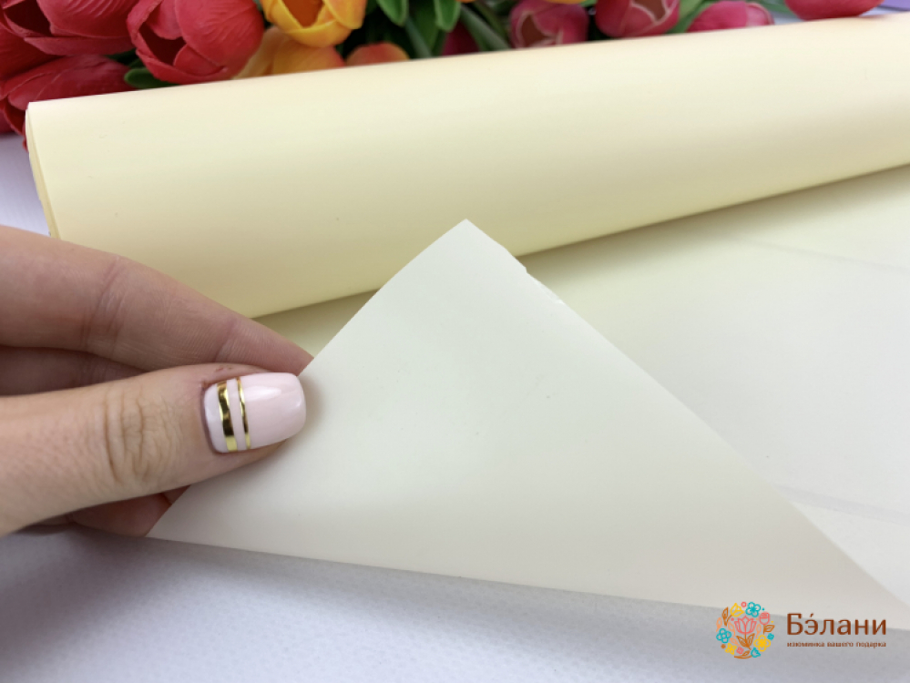 Калька Рулонная 20 м/60 см желтая