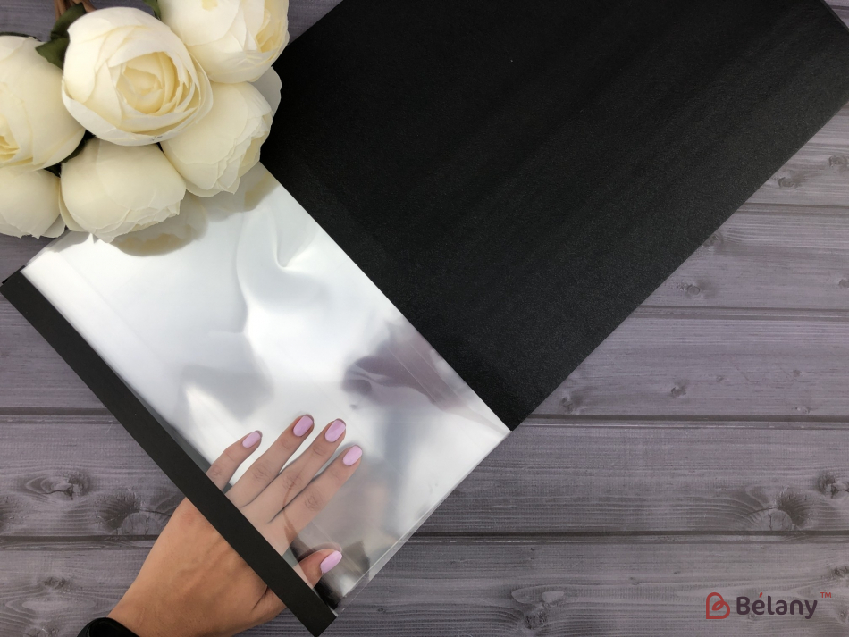 Калька для квітів "Simple" чорна