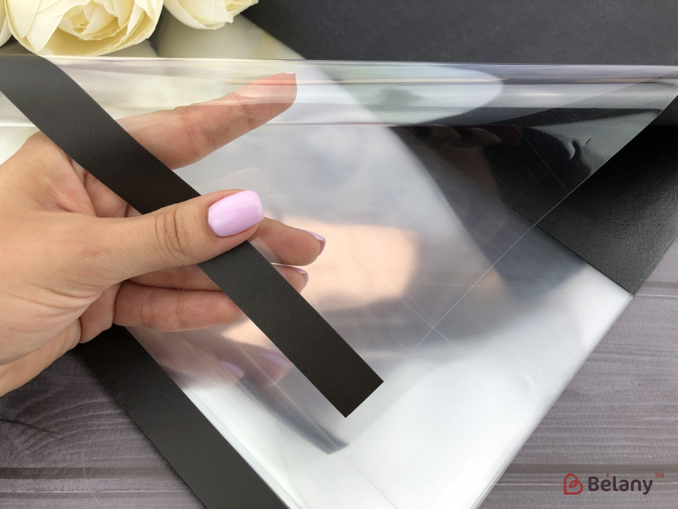 Калька для квітів "Simple" чорна | 2