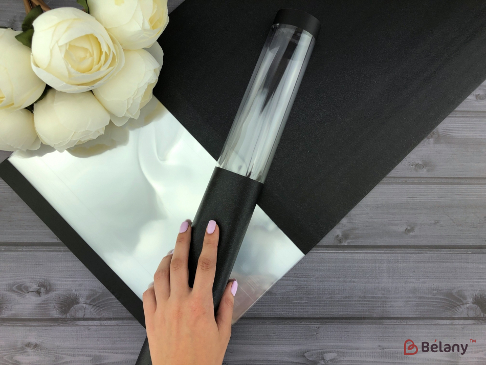 Калька для квітів "Simple" чорна | 3