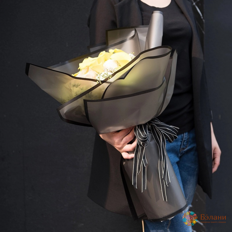 Калька "Матовий кант" чорний | 2