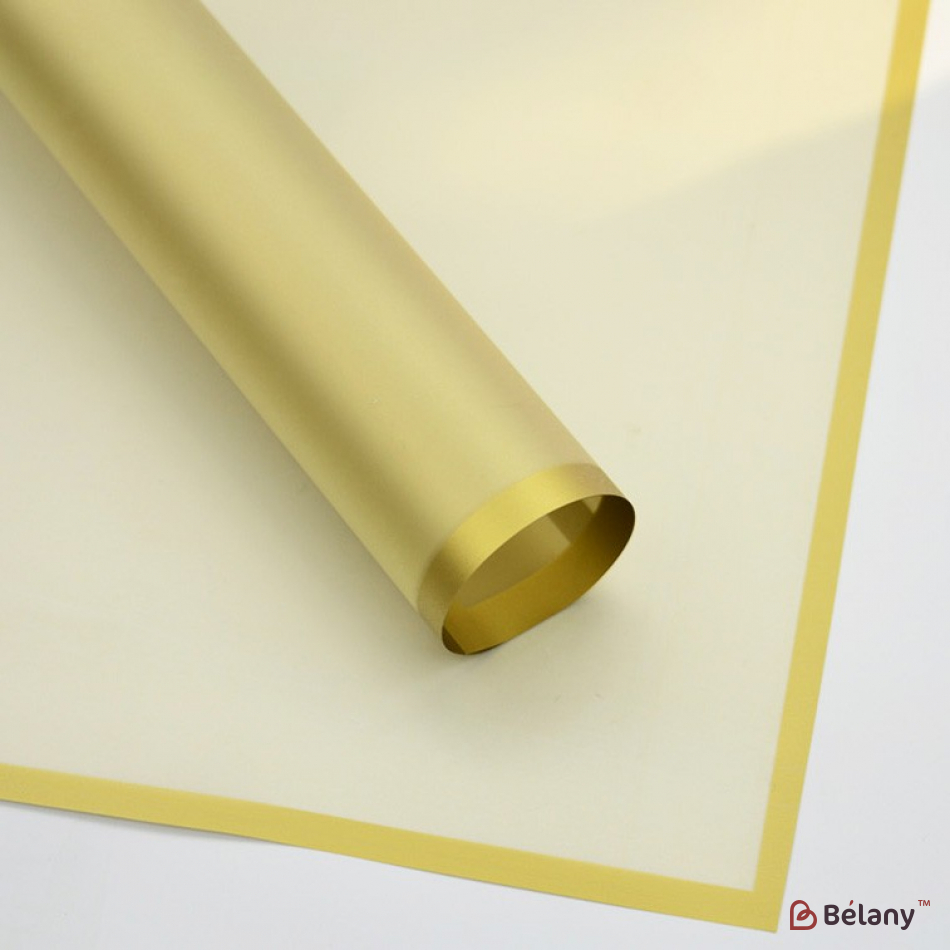 Калька "Матовий кант" золото