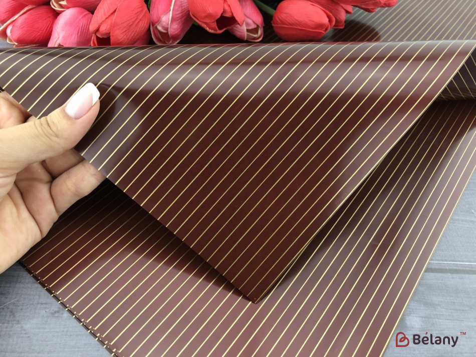 Калька "Золоті смуги" шоколад