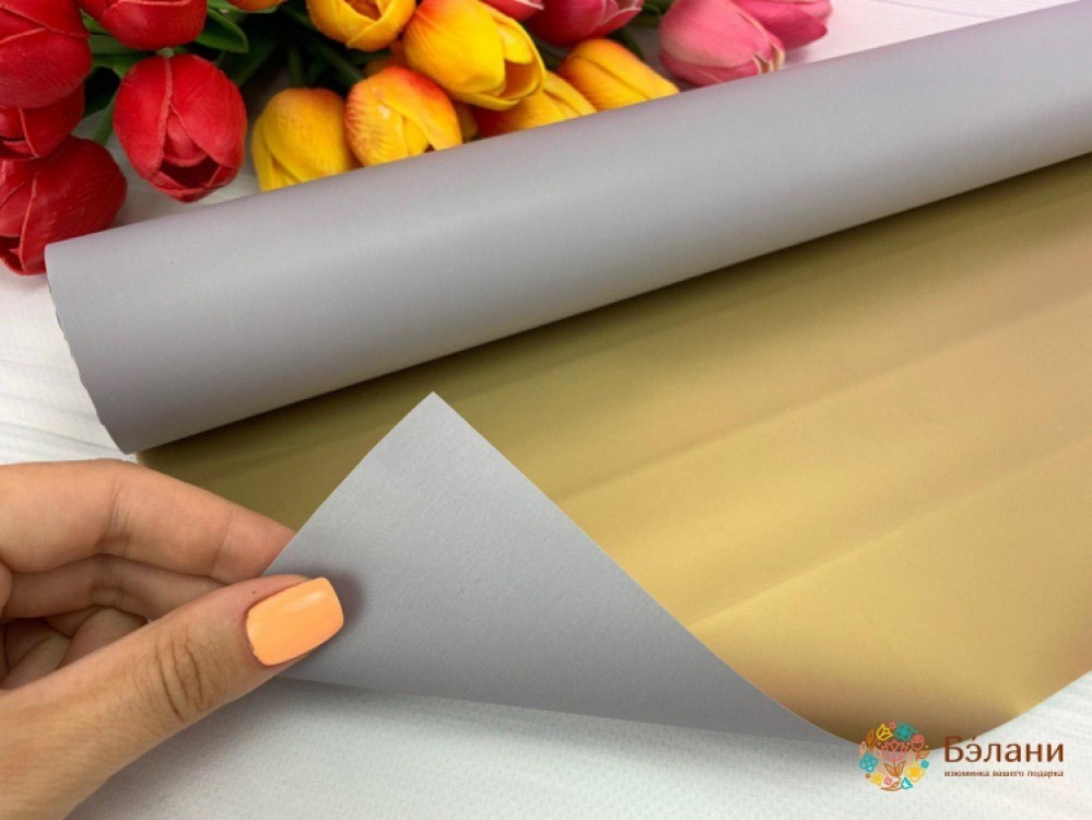 Калька рулонна "Gold" сіра