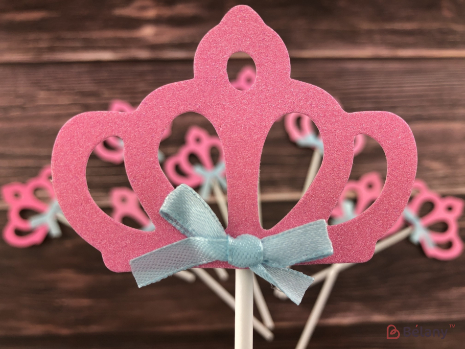 Топпер "Pink crown" | 2