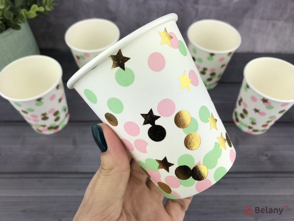 Паперові стаканчики "Color bubble"