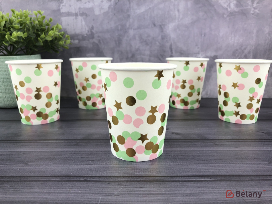 Паперові стаканчики "Color bubble" | 2