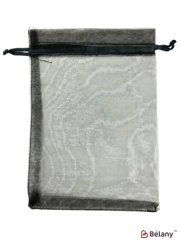 Мішечки з органзи "Invisible" 13*18 чорні