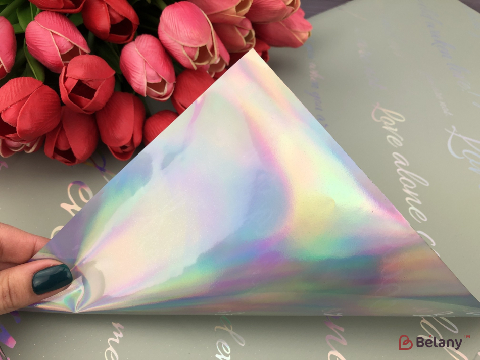 Калька для квітів "Space letter" #04 | 3