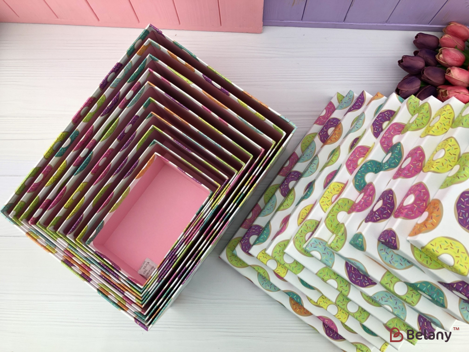 Подарочная коробка "Ten" 10 шт. donuts | 5