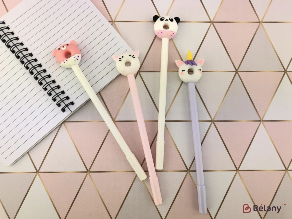 Гелевые ручки "Animals" (8 шт. набор)