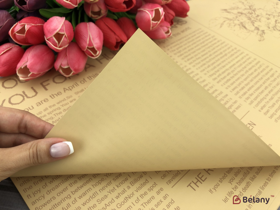 Калька листовая "Lovely Craft" крафт-бежевая #03 | 2