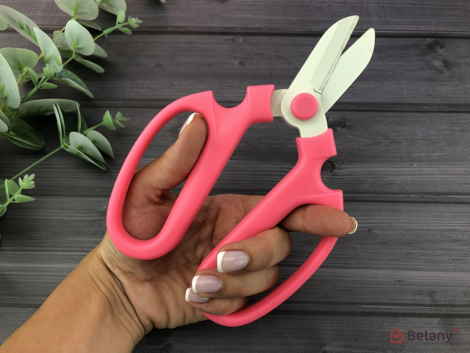 Флористичні ножиці "Rainy" рожеві | 3