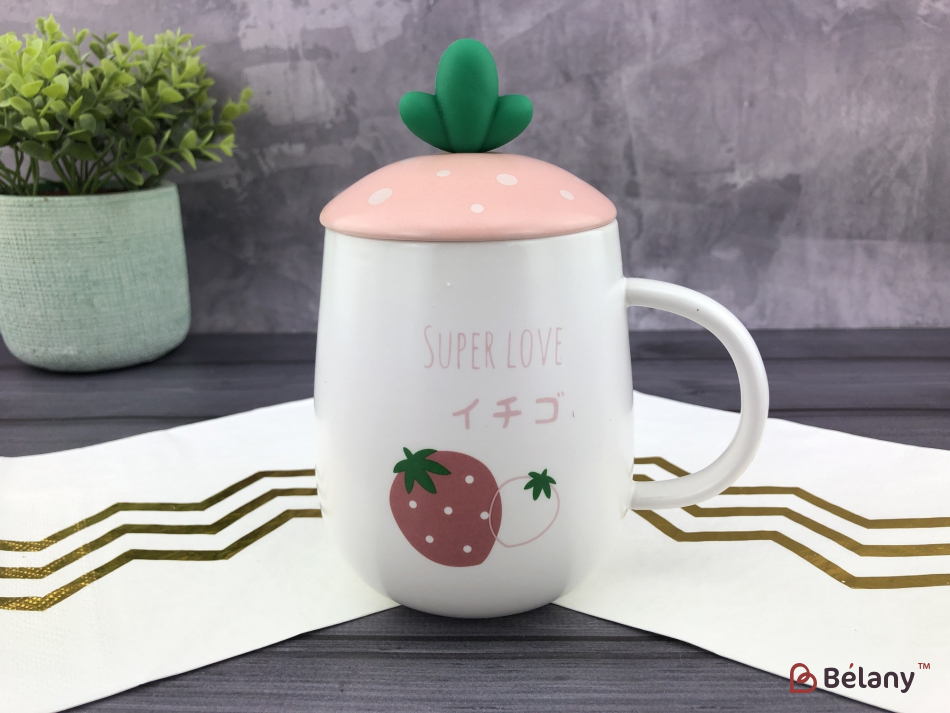 Керамічна чашка "Fraise mignonne" #2