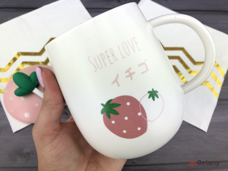 Керамічна чашка "Fraise mignonne" #2 | 2