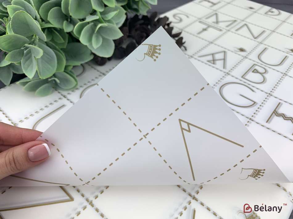 Калька для квітів "ABCDE" #02 | 2