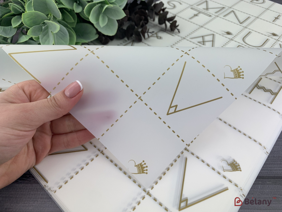 Калька для квітів "ABCDE" #02 | 3