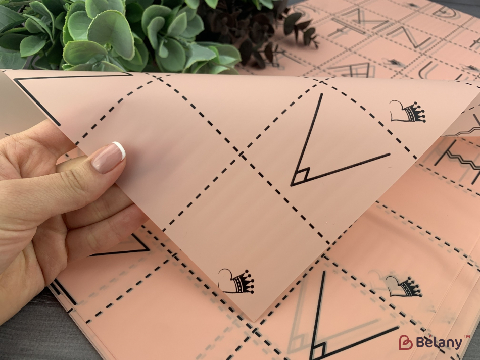 Калька для квітів "ABCDE" #04 | 3