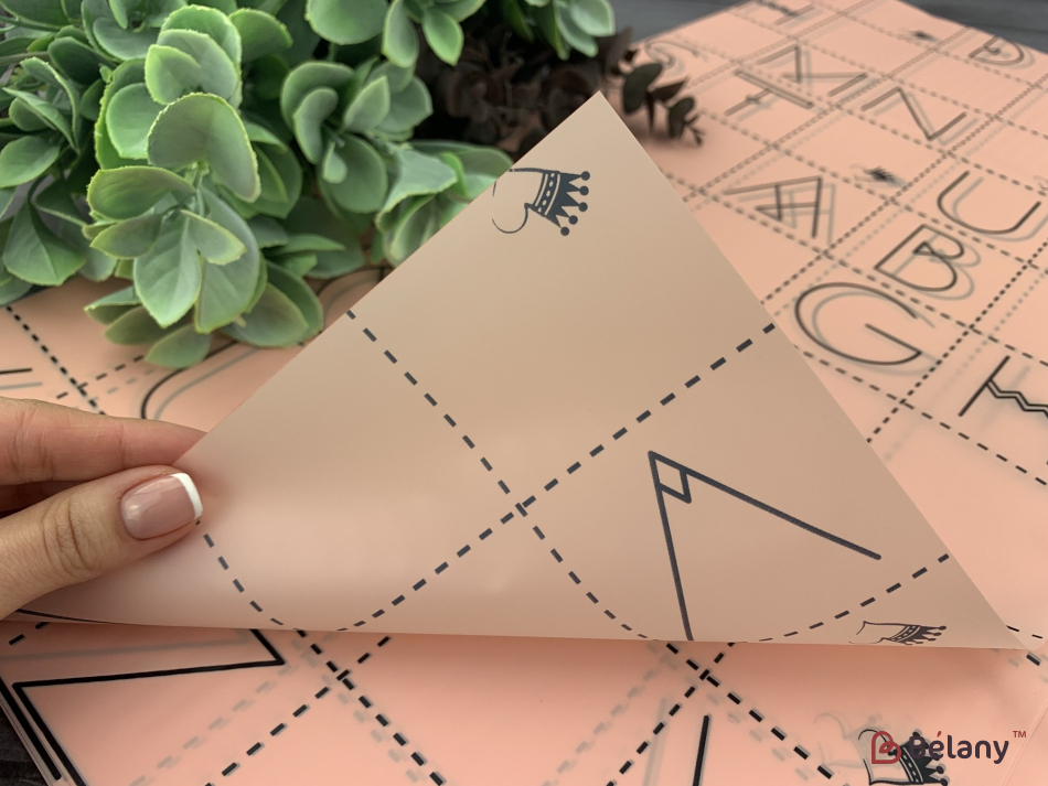 Калька для квітів "ABCDE" #04 | 2