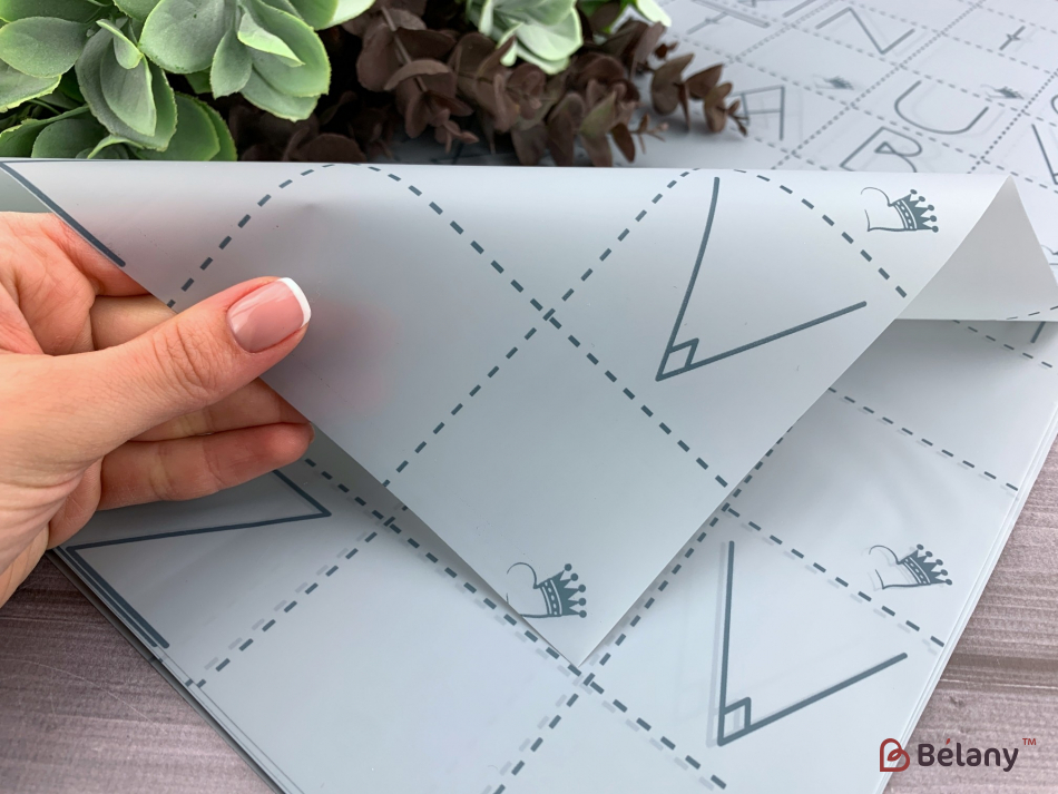 Калька для квітів "ABCDE" #06 | 3