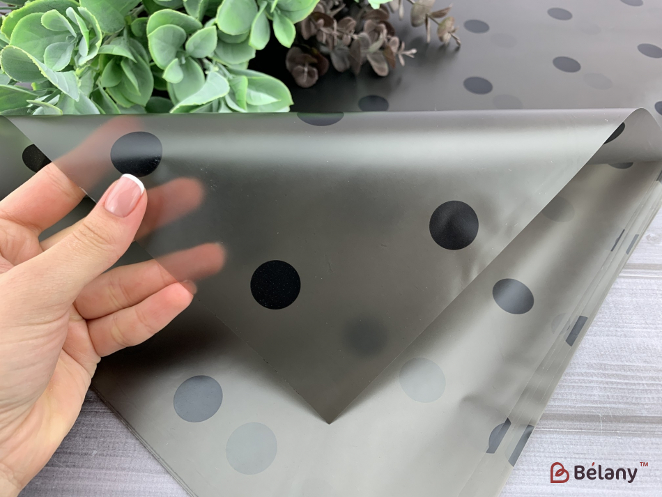 Калька для квітів "Matte Dots" #06