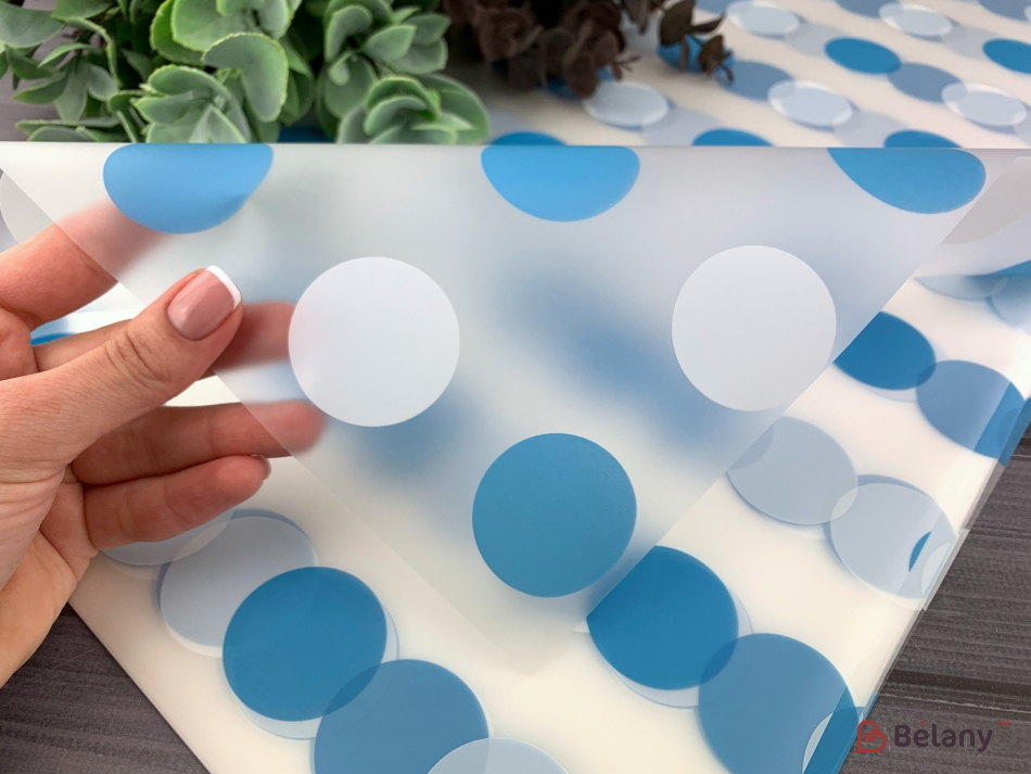 Калька для квітів "Dancing Bubbles" #05