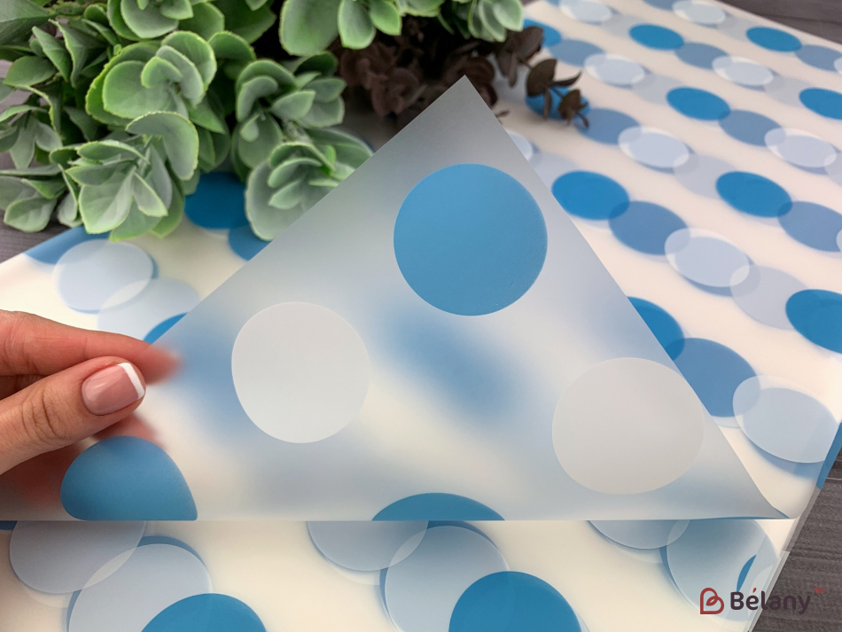 Калька для квітів "Dancing Bubbles" #05 | 2