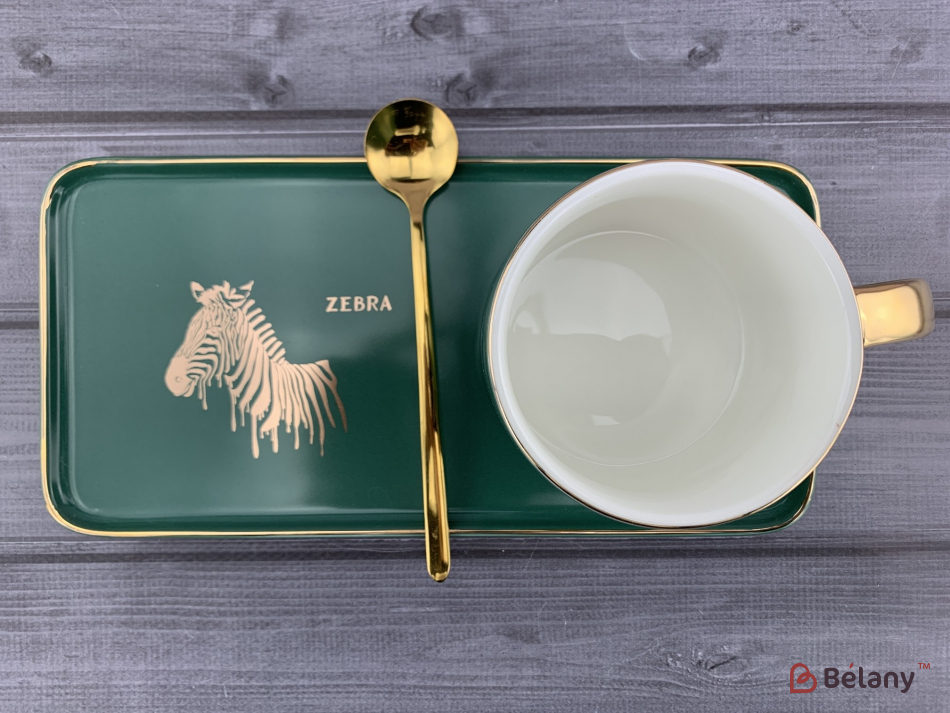 Керамічна чашка "Zebra" | 4