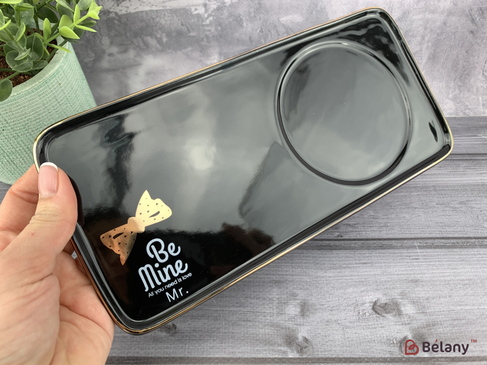 Керамічна чашка "Mr. Be mine" чорна | 4