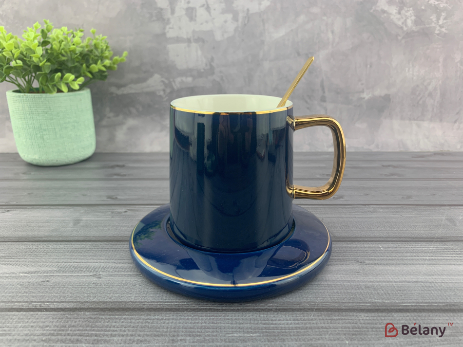 Керамічна чашка "Deep blue"