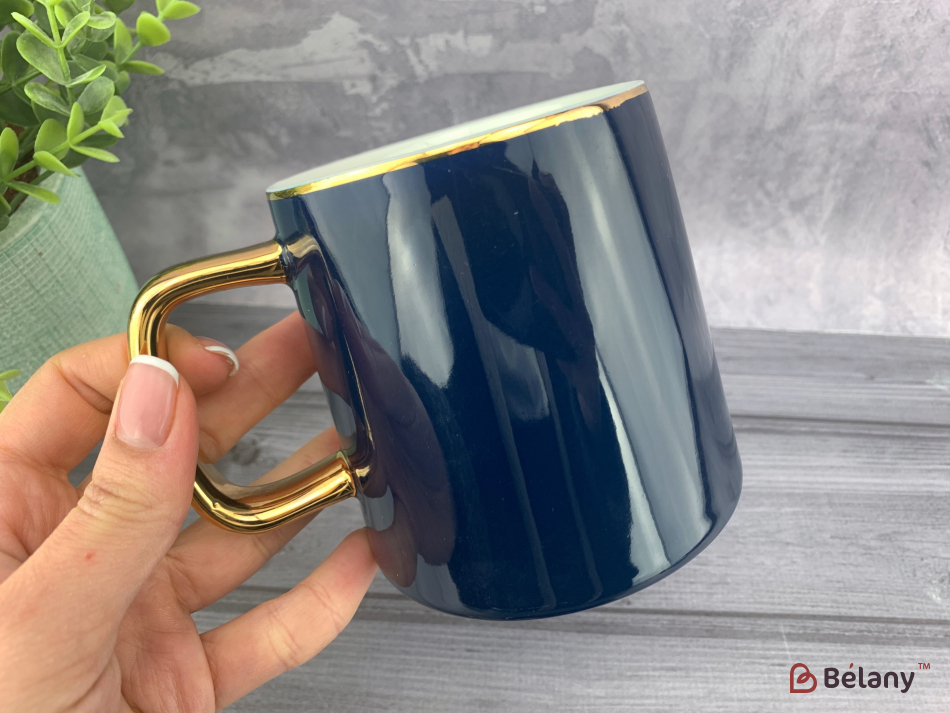 Керамічна чашка "Deep blue" | 2