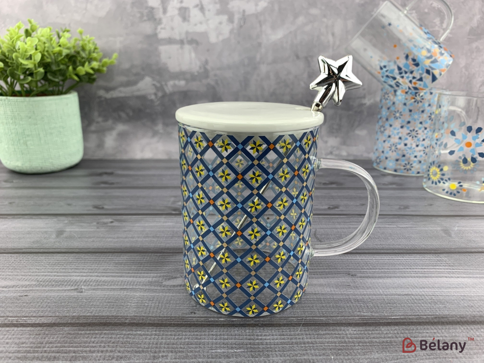 Керамічна чашка "Patterns" #3