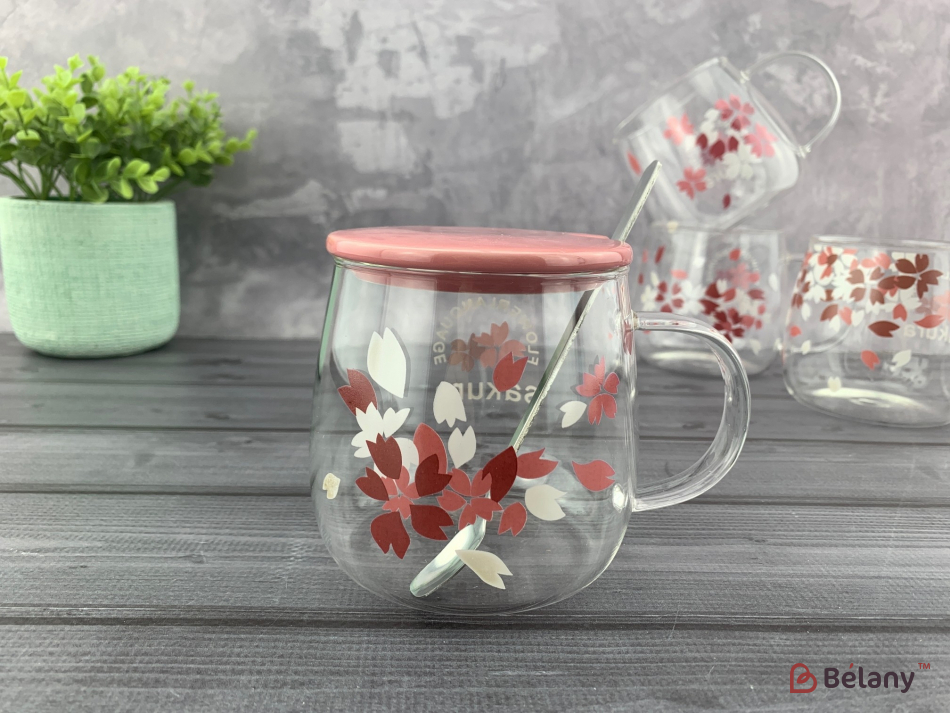 Керамічна чашка "Sakura" #4