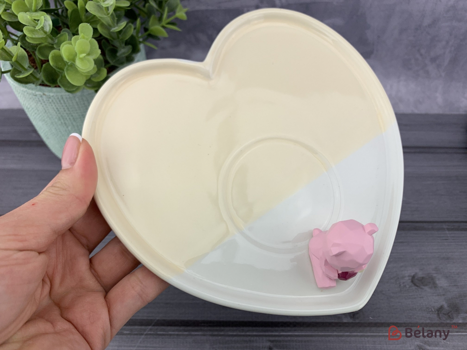 Керамічна чашка "Lovely bear" жовта | 3