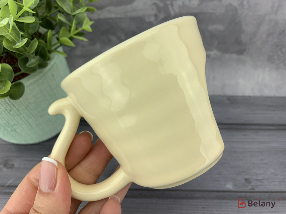 Керамічна чашка "Lovely bear" жовта | 4