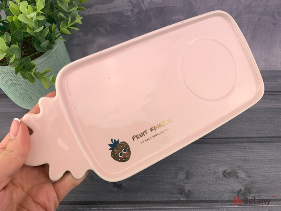 Керамічна чашка "Fruit Kingdom" рожева | 4